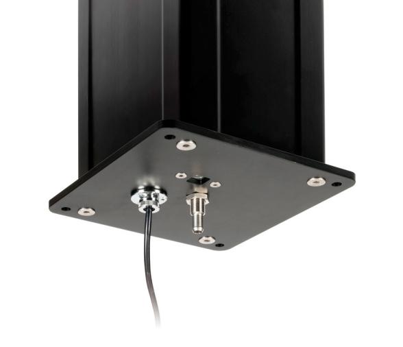 Osculati Pata de Mesa Eléctrica Dudge 77 Aluminio 3 Alturas