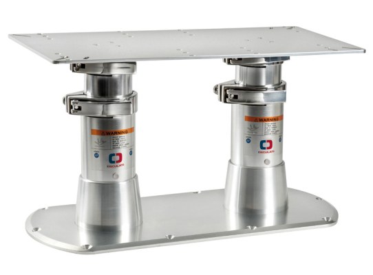 Osculati Pedestal Doble de Gas con base 615 x 300 mm Osculati Pedestal Doble de Gas con base 615 x 300 mm