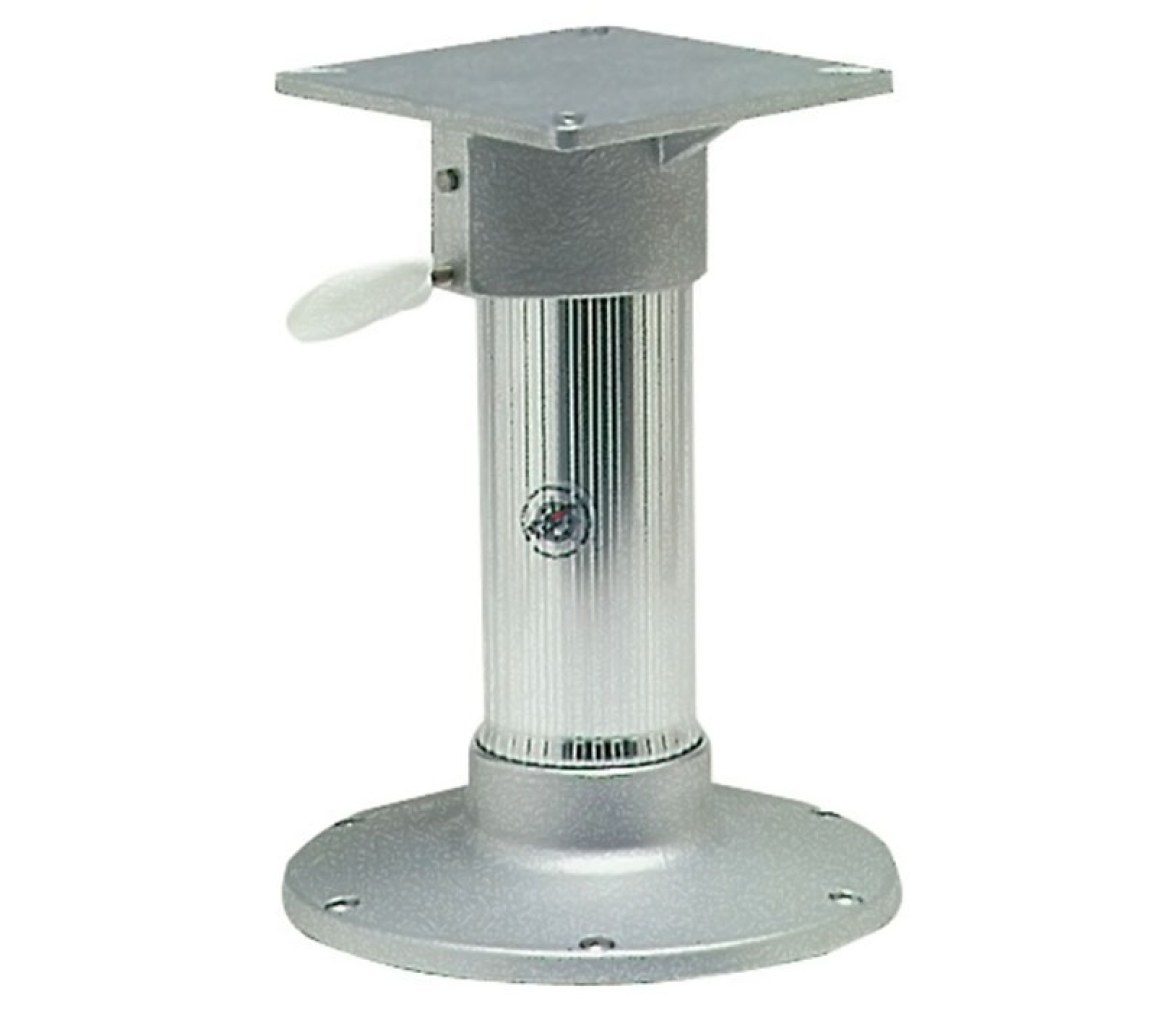 Osculati Pedestal Fijo 300mm Base Superior Aluminio