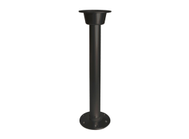 Osculati Pedestal Negro de Mesa con Bloqueo de Rosca 689 mm