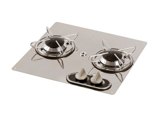 Osculati 2 Burner Cooktop  380 x 360 mm
