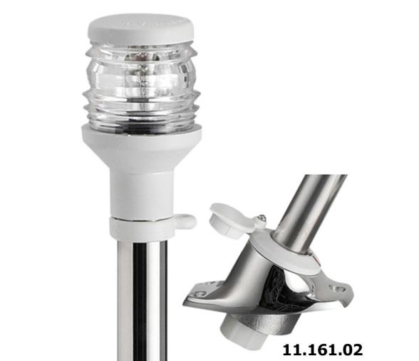 Osculati Poste de Luz a Presión con base AISI 316º 60 cm