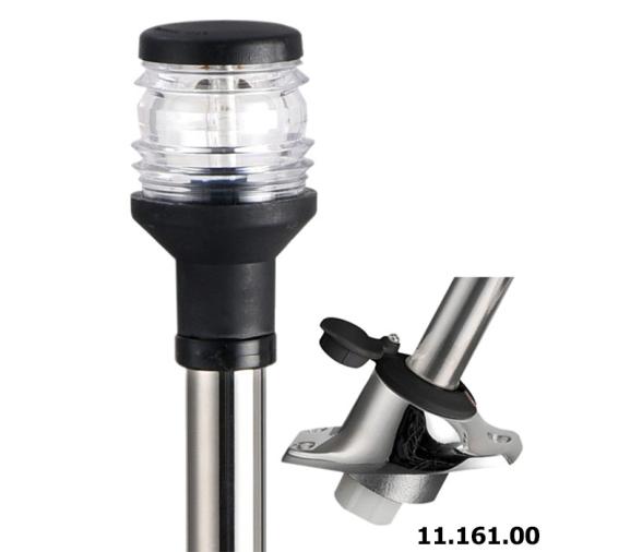 Osculati Poste de Luz a Presión con base AISI 316º 60 cm