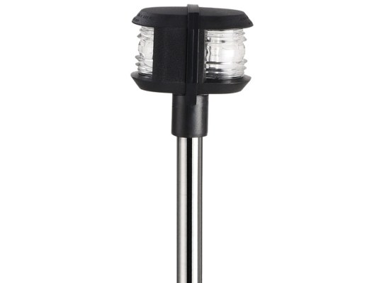 Osculati Poste Plegable SS con Doble luz 60 cm