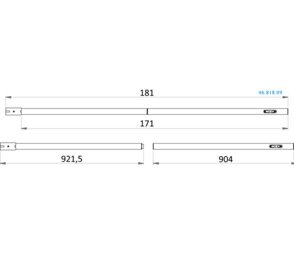 Postes de Aluminio Desmontable para Toldos Bimini