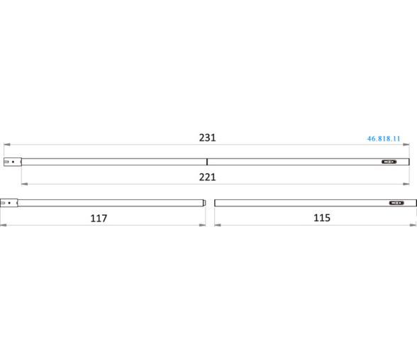 Postes de Aluminio Desmontable para Toldos Bimini