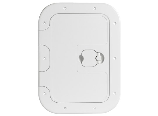 White inspection hatch anti-slip sufrace