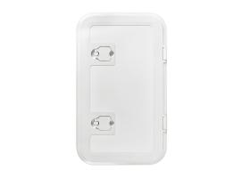 Osculati Registro Rectangular Enrasado Blanco 350 x 600 mm