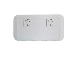 Osculati Registro Rectangular Luran S 600x250 mm Blanco