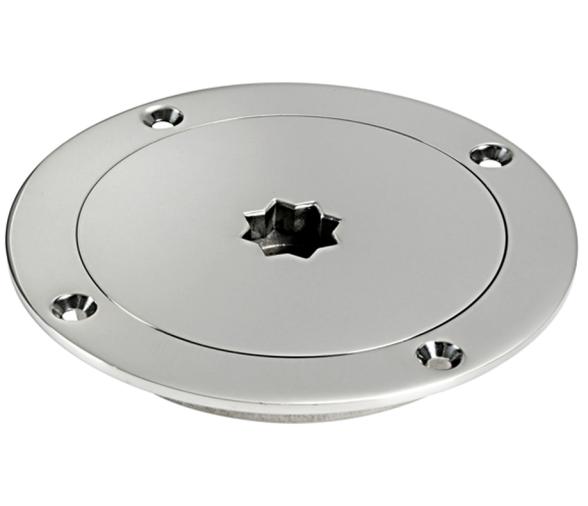 Osculati Registro Redondo Apertura Rápida acero inox