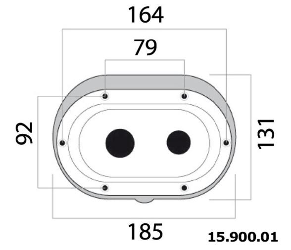 Osculati Repuestos para Cajas de Ducha Ovalado