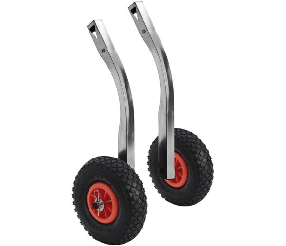 Osculati Ruedas de transporte para botes inflables de 160 kg, tipo volquete