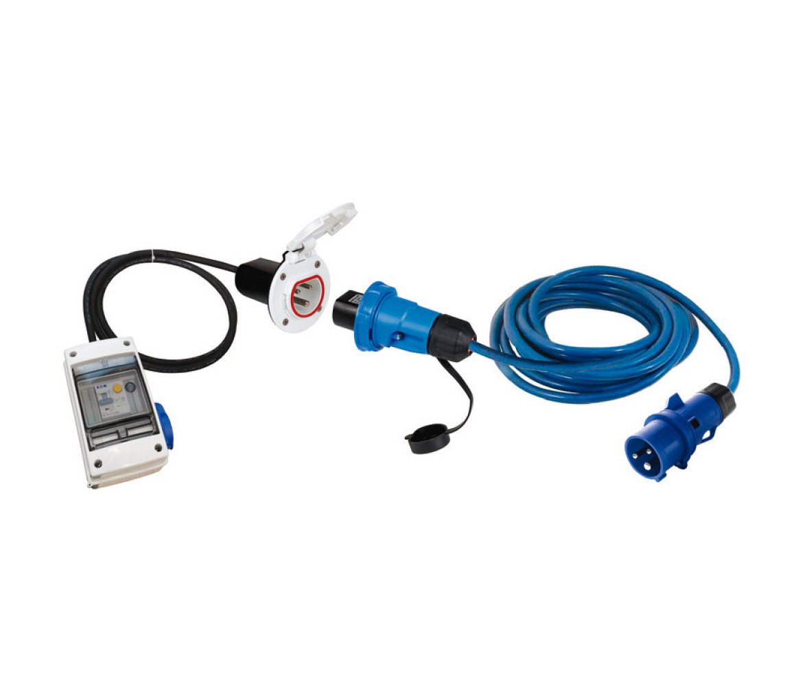 Osculati Set Completo para Sistema de 220V/16A - Cable 16A/15m