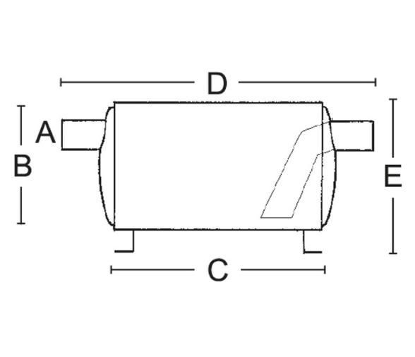 Silenciador de Escape Humedo