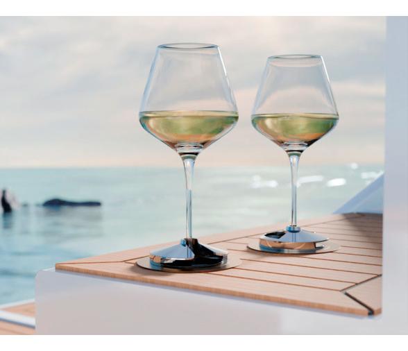 Osculati Soporte Acero Inoxidable para Copa