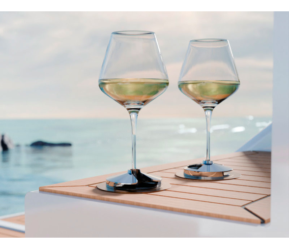 Osculati Soporte Acero Inoxidable para Copa