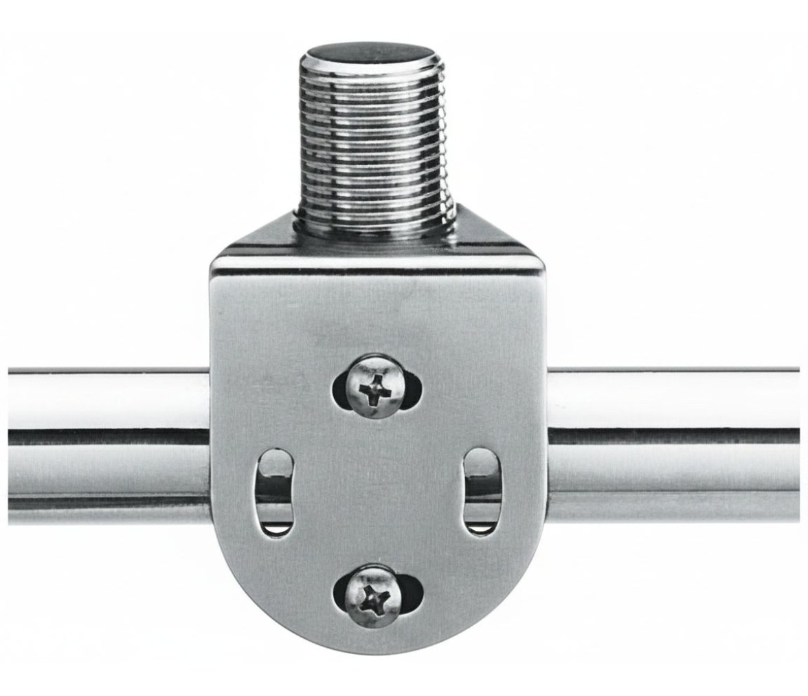 Osculati Soporte Fijo para Antena GPS/VHF para Púlpito