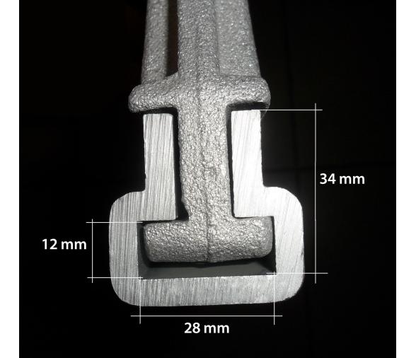 Osculati Soporte Motor Auxiliar Regulable
