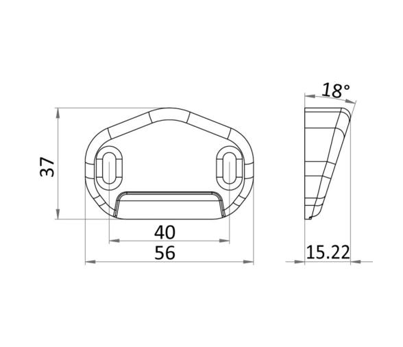 Osculati Sujeta Puertas Magnético