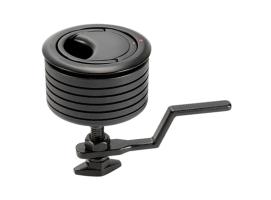 Osculati Tirador Eclipse con Sistema de Compresión 75 mm Negro