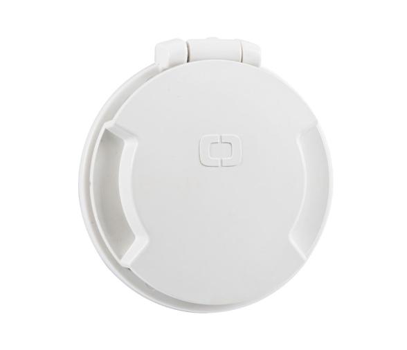 Osculati Toma de Corriente Blanca con Tapa Nylon PA6 Cruiser 32A