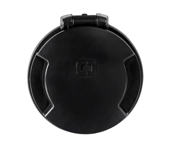 Osculati Toma de Corriente Negra con Tapa Negra Cruiser 32A