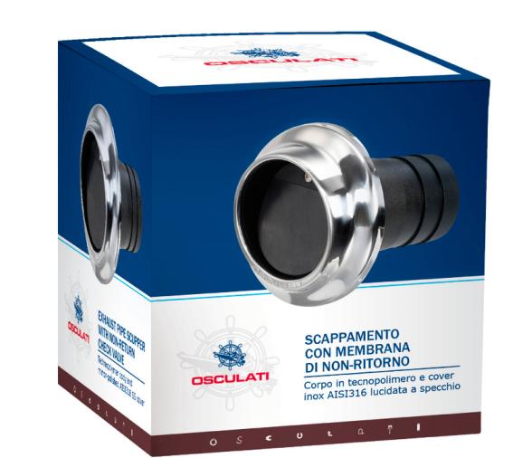 Osculati Tubo de Escape de Tecnopolímero y acero inox