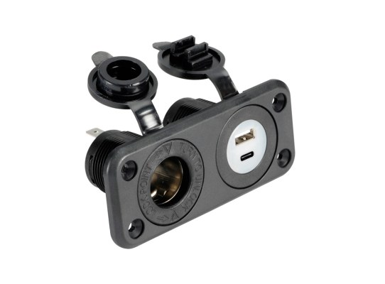 Osculati USB + Lighter Socket