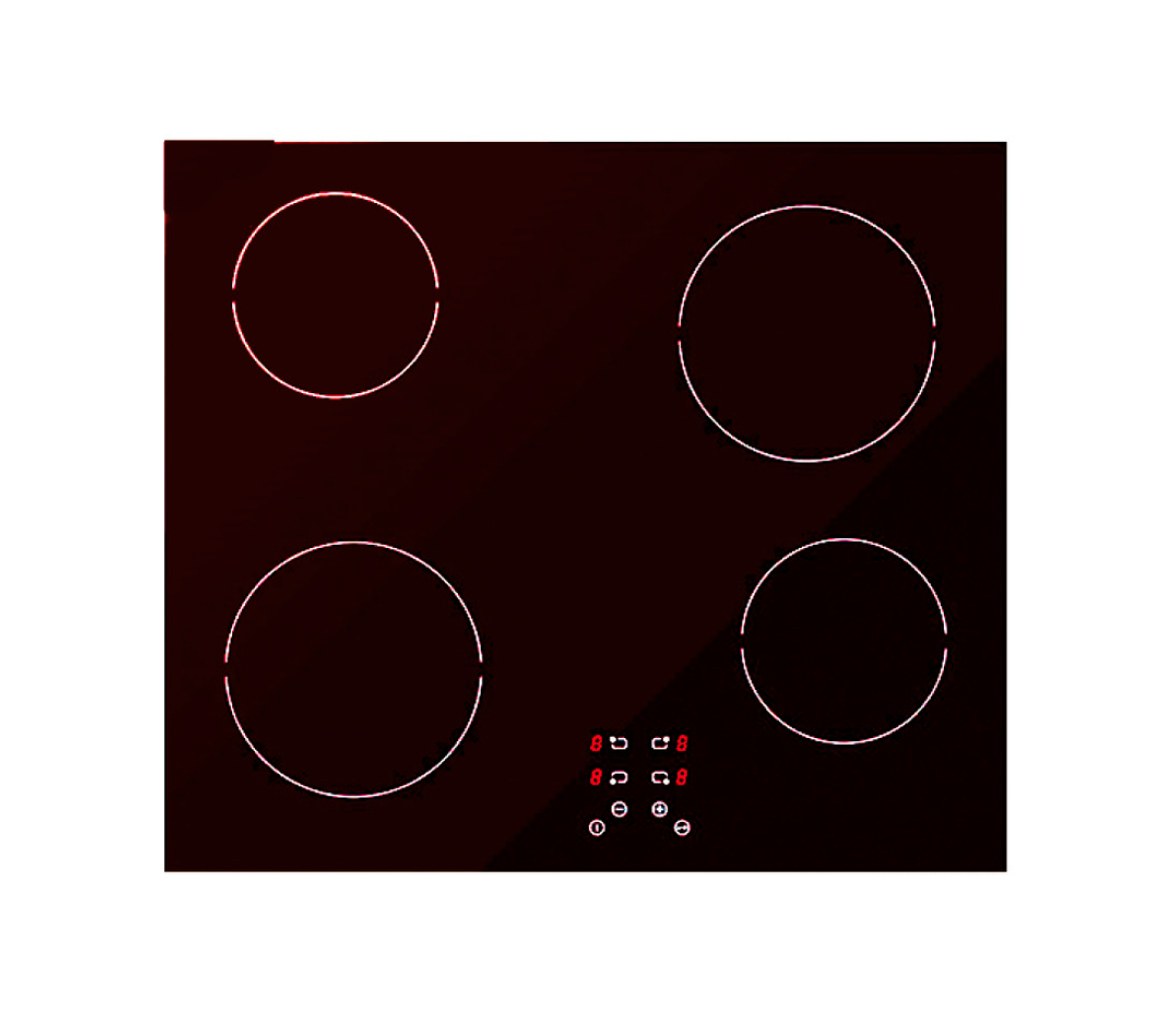 Osculati Vitrocerámica 4 fuegos