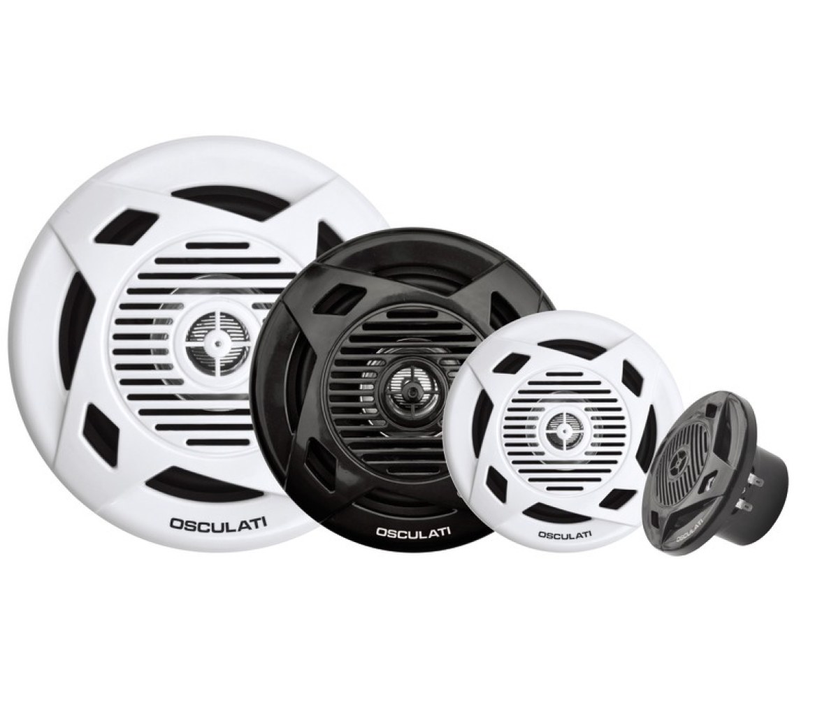 Osculati Altavoces Dual Cone 6.5 Pulgadas 120 W