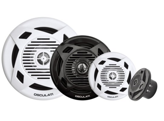 Osculati Dual Speakers Cone 6.5 Inch 120 W