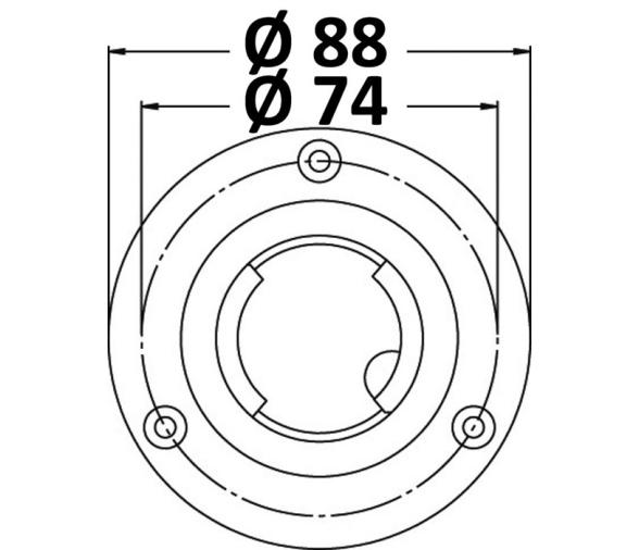 Osculati Boca de Llenado de Agua 38 mm