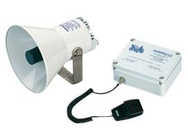 Marco Bocina Electrónica Marco con Amplificador y Sirena Botes 12 a 20m
