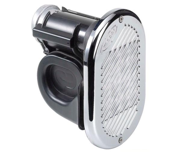 Osculati Bocina Hurricane Electromagnética Chromada