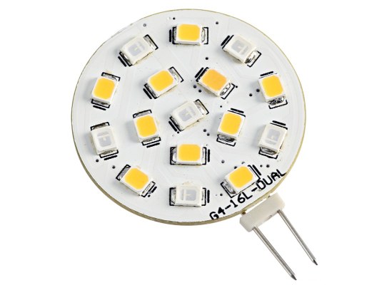 Osculati Bicolour Smd 16 Led Bulb G4 Screw White/Red