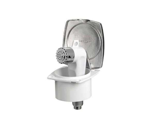 Osculati Caja de Ducha Edge con Ducha Boris Acero Inox