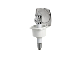 Osculati Shower Box New Edge Shower Button Mizar Stainless Steel