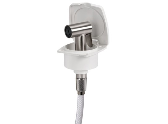 Osculati Classic Edge Shower Box with Tiger Stainless Steel Shower