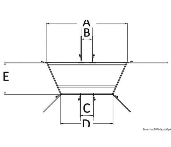 Ocean South Capota Antisalpicaduras Transparente