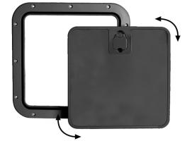 Osculati Tapa Extraible de Insteccion para Registros Cuadrado