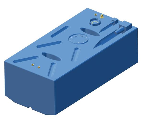 Osculati Deposito Combustible Polietileno 315L