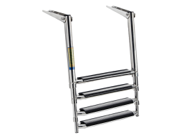 Osculati Large Sliding Telescopic Platform Ladder
