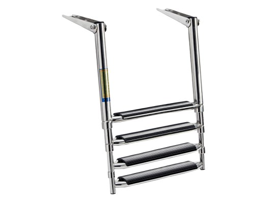 Osculati Large Sliding Telescopic Platform Ladder