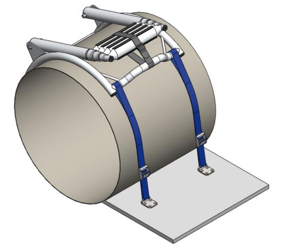 Osculati Escalera Telescópica para Neumáticas