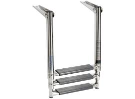 Osculati Escalera Telescópica Tubos Ovalados