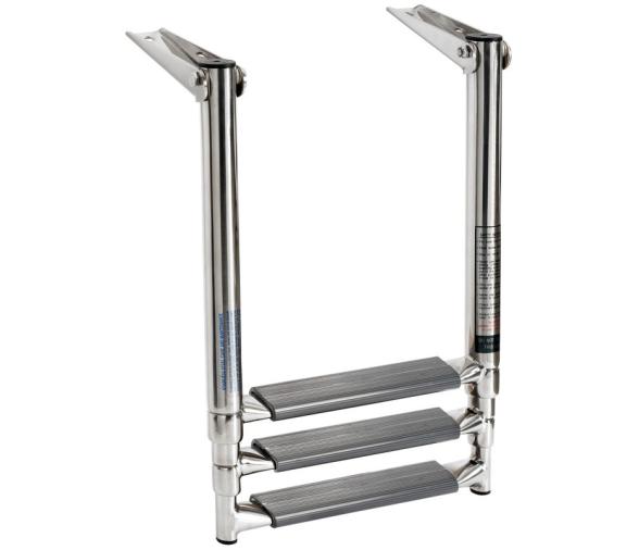 Osculati Escalera Telescópica Tubos Ovalados