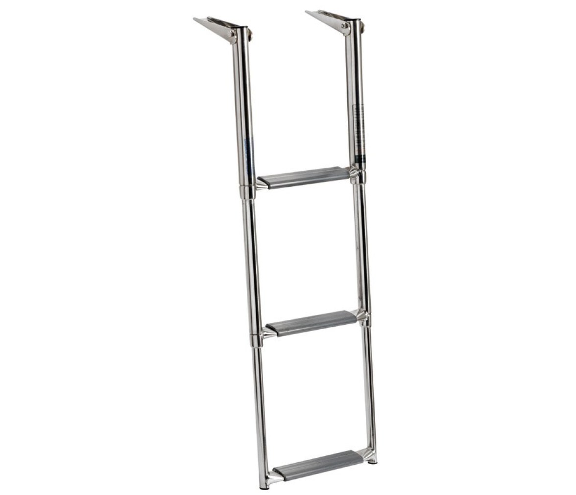Osculati Escalera Telescópica Tubos Ovalados