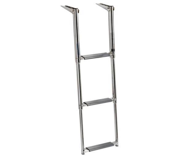 Osculati Escalera Telescópica Tubos Ovalados