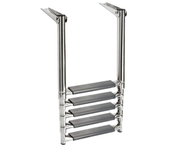 Osculati Escalera Telescópica Tubos Ovalados