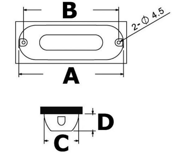 Osculati Foco 4 LEDs Sumergible
